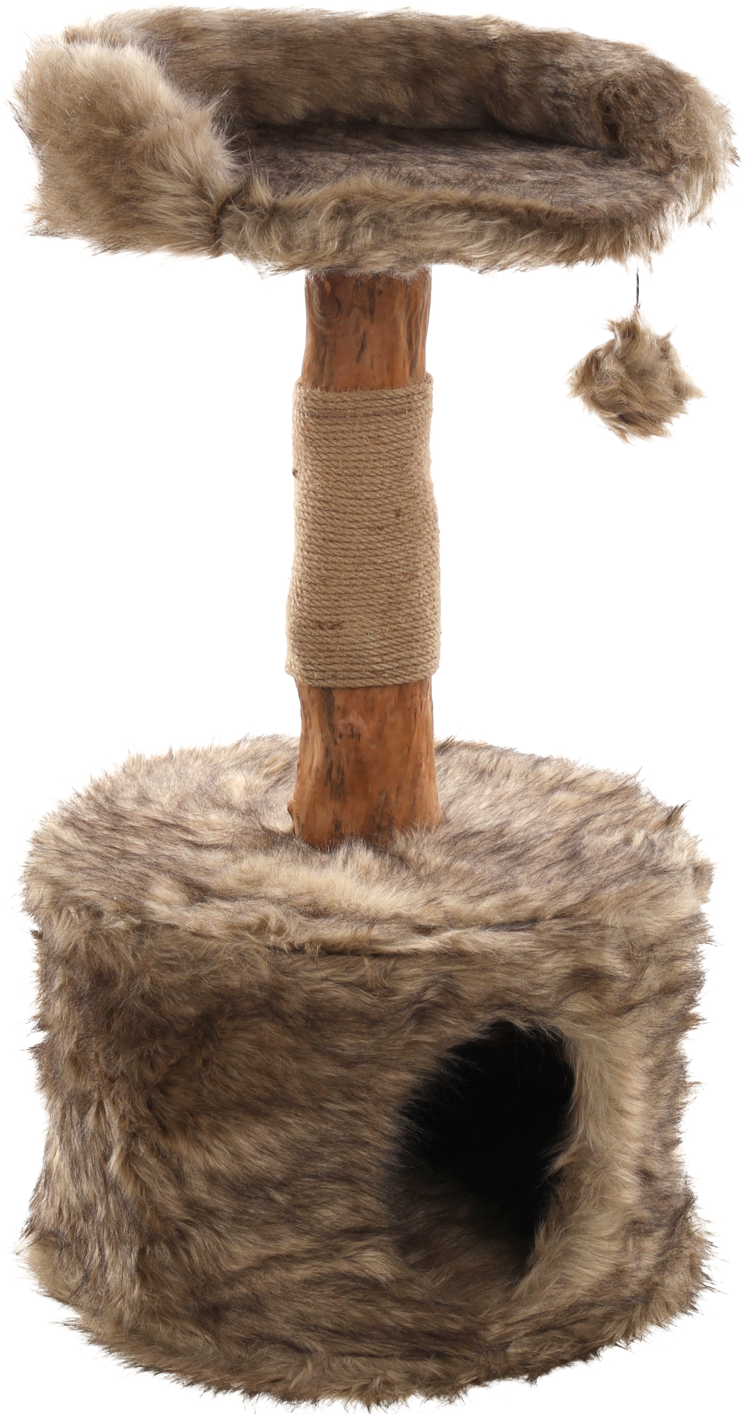 Flamingo Arbre à chat Betula 1 Brun & Naturel