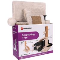 Flamingo Scratching tree  Tessa Cream & Natural