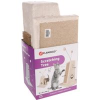 Flamingo Scratching tree  Lara Cream & Natural