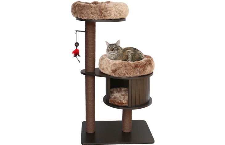 Flamingo Krabpaal Raisa 1 Bruin & Grijs