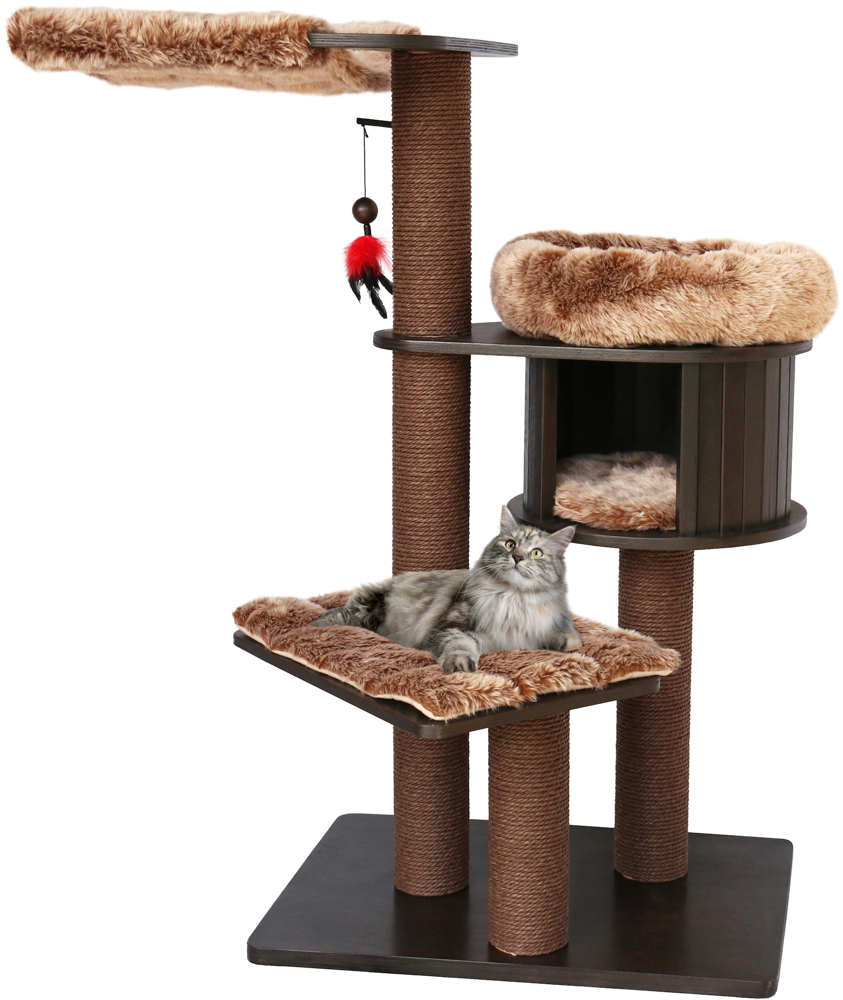 Flamingo Krabpaal Raisa 2 Bruin & Grijs