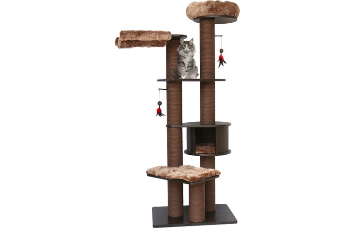 Flamingo Krabpaal Raisa 3 Bruin & Grijs