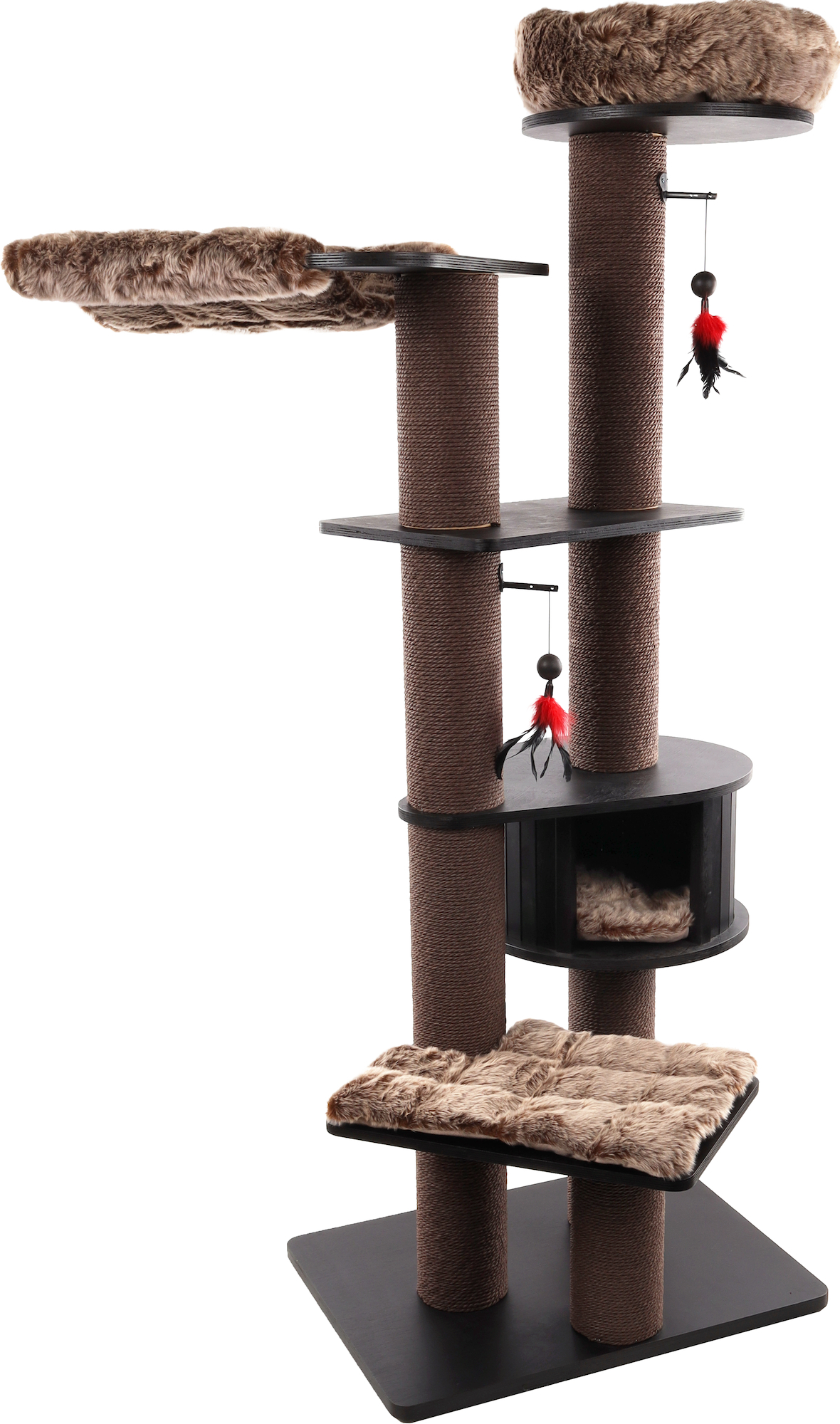 Flamingo Krabpaal Raisa 3 Bruin & Grijs