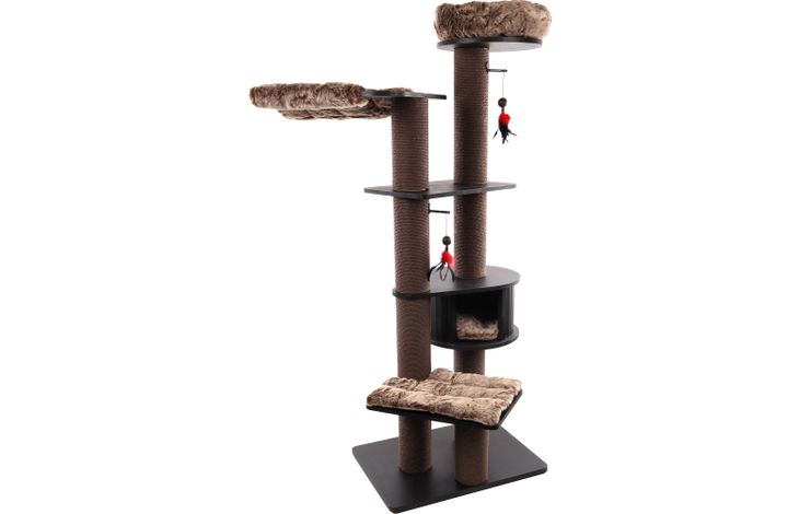 Flamingo Krabpaal Raisa 3 Bruin & Grijs