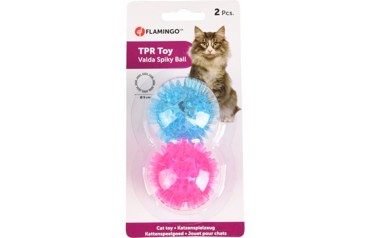 Flamingo Toy Valda Ball Blue & Pink