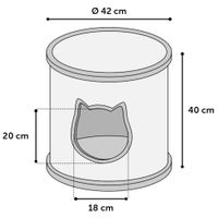 Flamingo Furniture Omar Cylinder Brown