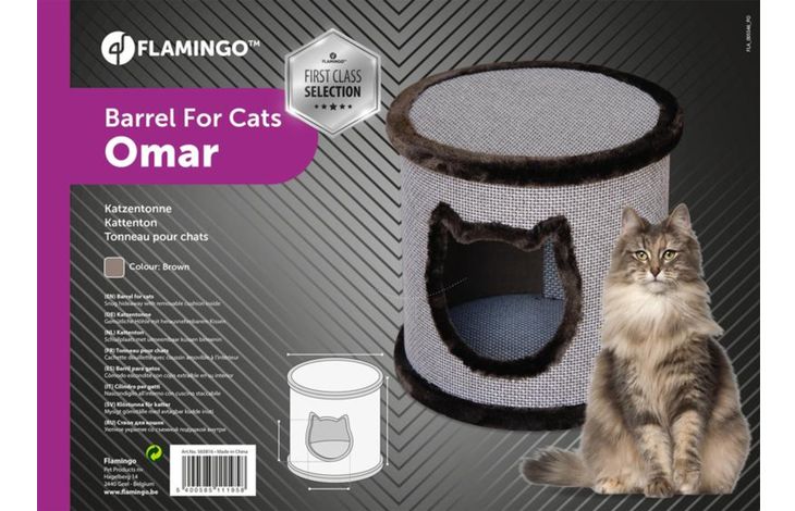Flamingo Furniture Omar Cylinder Brown