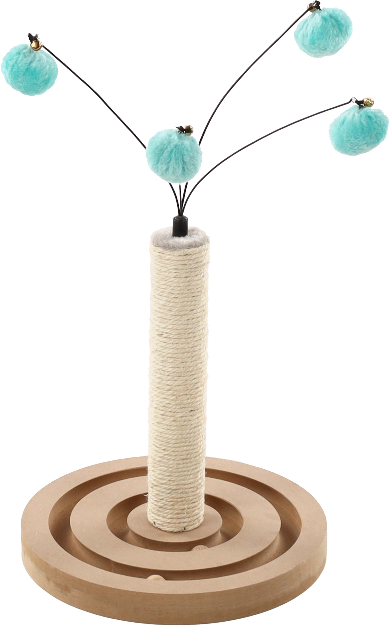 Flamingo Scratching tree  Cya 3 Turquoise & Grey