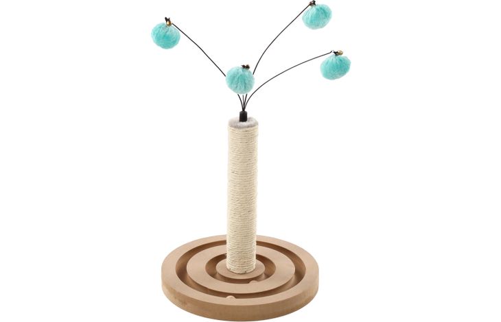 Flamingo Scratching tree  Cya 3 Turquoise & Grey