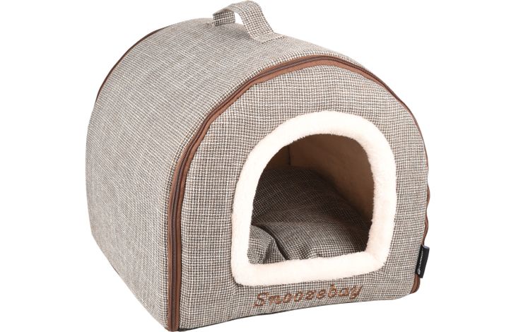 Flamingo Sleeping place Snoozebay Oval Brown & Cream