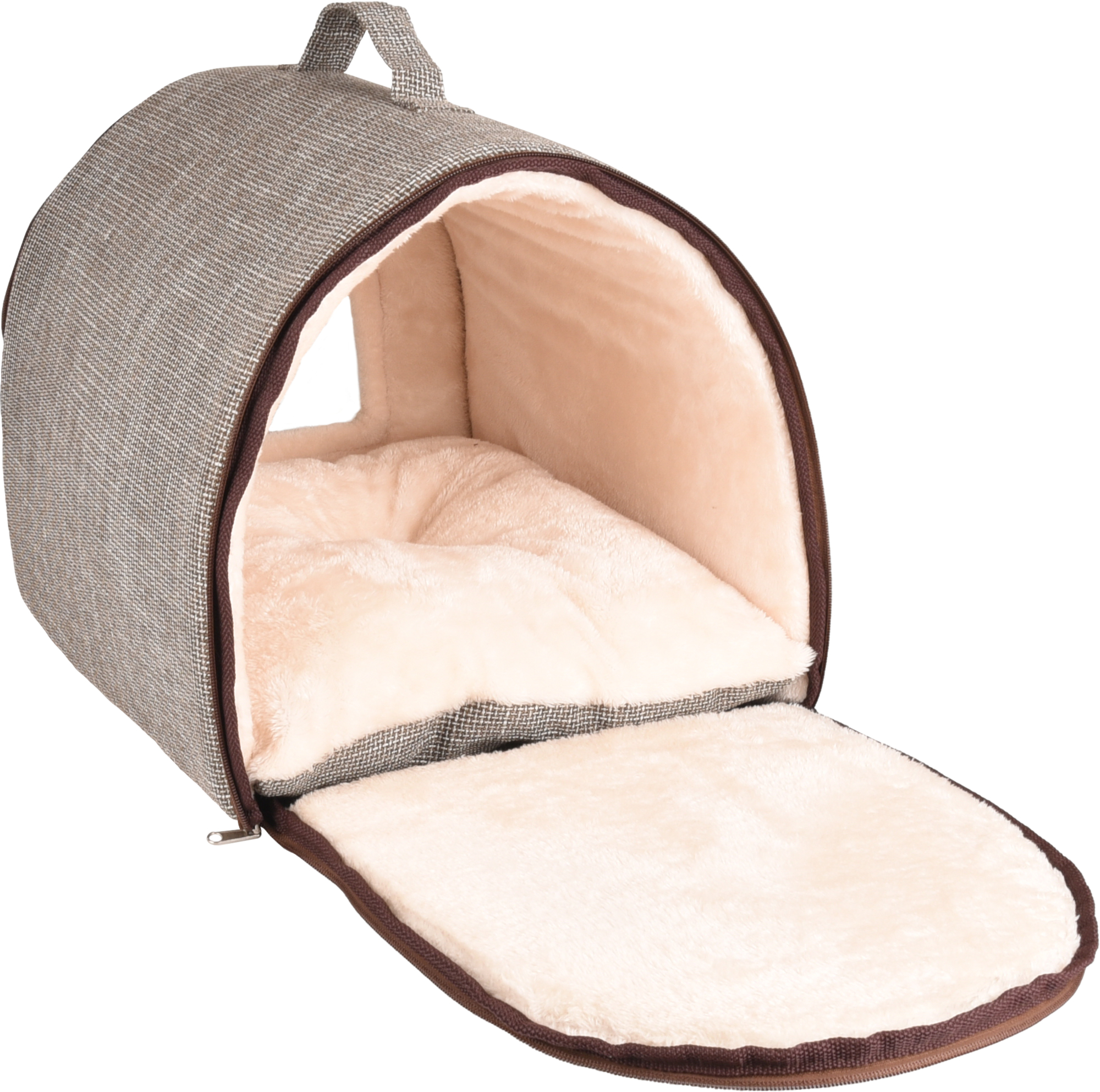 Flamingo Sleeping place Snoozebay Oval Brown & Cream