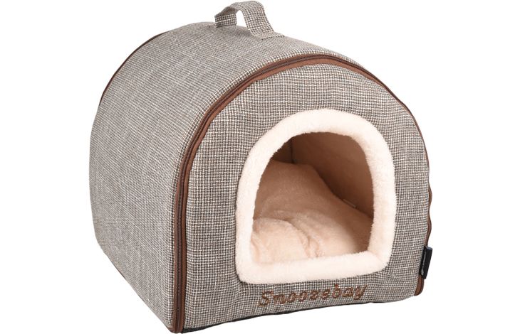 Flamingo Sleeping place Snoozebay Oval Brown & Cream