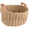 Mand Enya Rond Beige & Lichtbeige