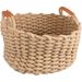 Mand Enya Rond Beige & Lichtbeige