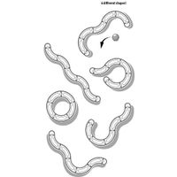 Flamingo Toy Moggy  with ball Pink & White