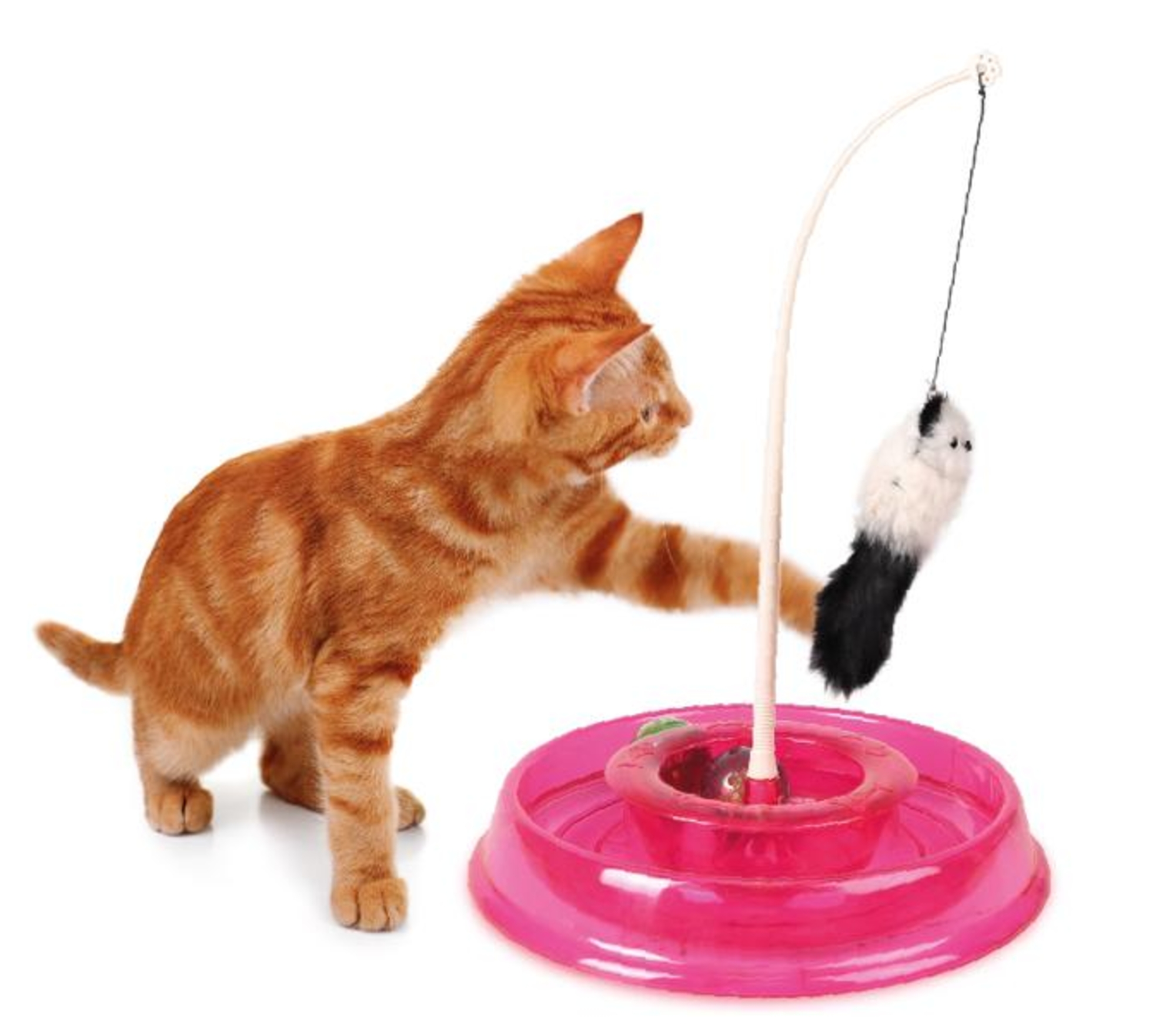 Flamingo Toy Tibo  with ball Pink