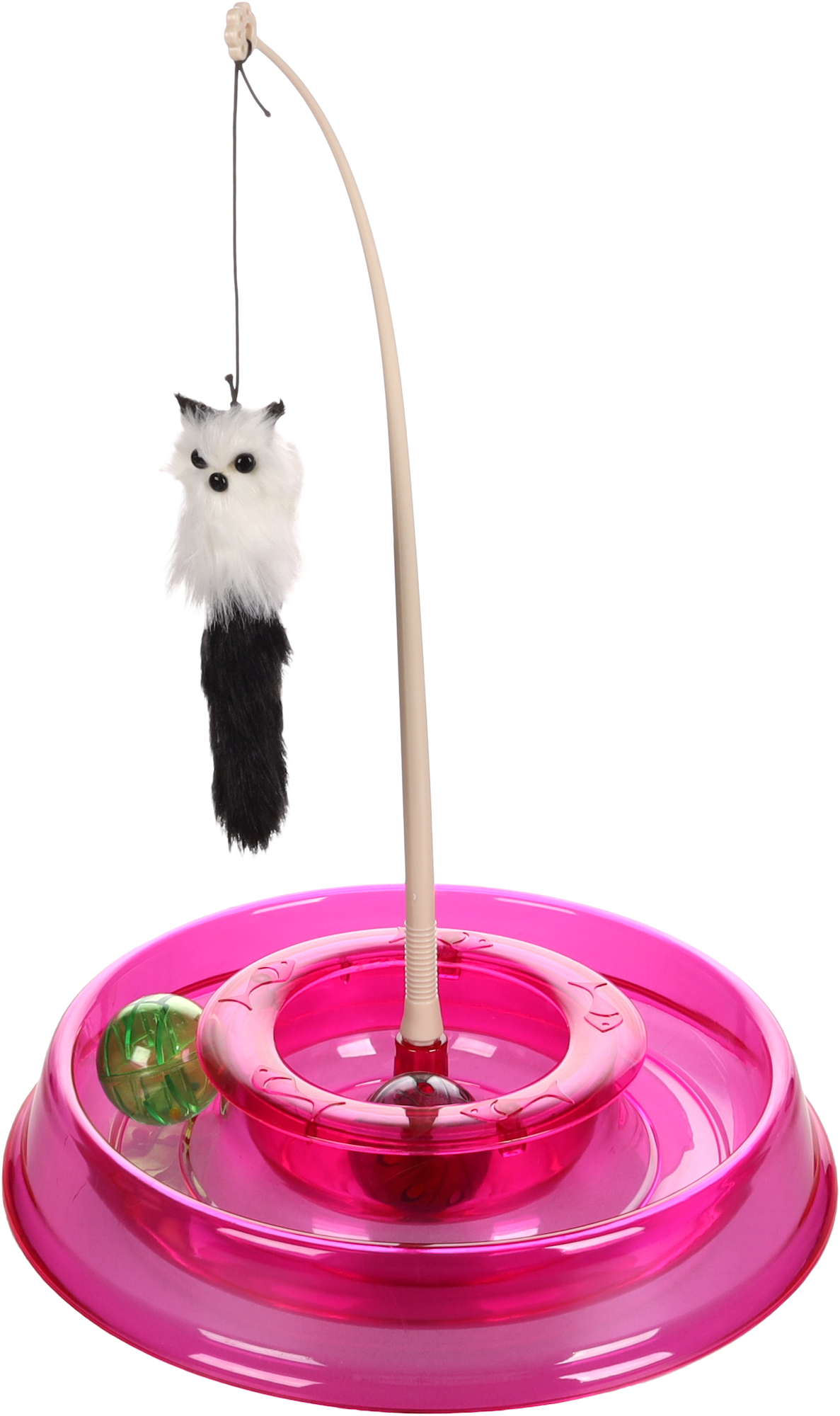 Flamingo Toy Tibo  with ball Pink