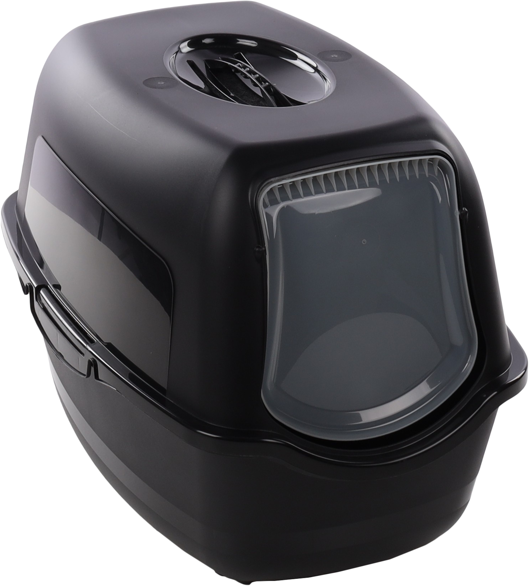 Flamingo Cat toilet Lexie Black