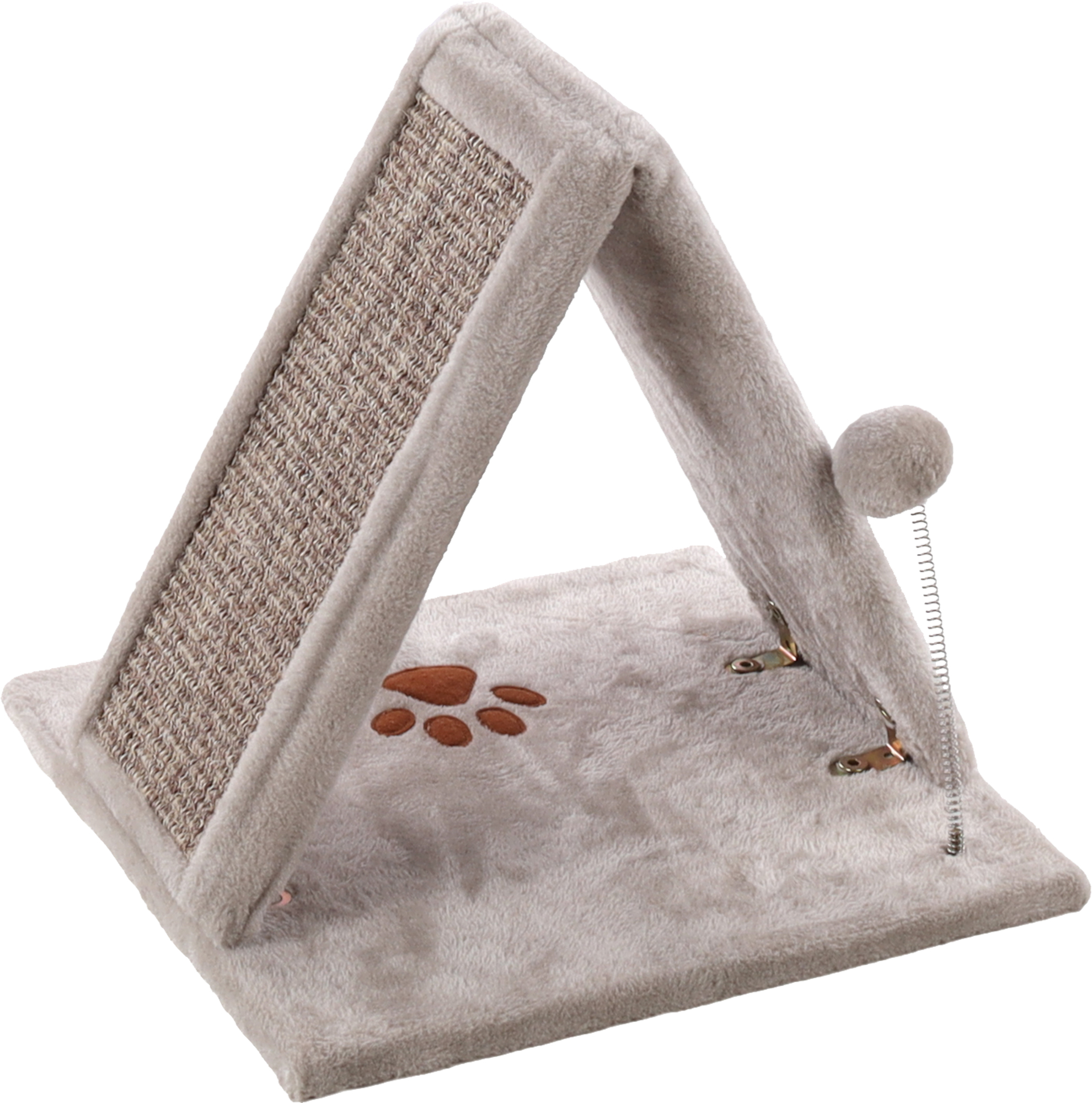 Flamingo Scrathching board Greta Light grey & Taupe & Natural & Brown