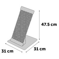 Flamingo Scrathching board Greta Light grey & Taupe & Natural