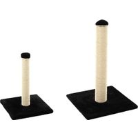 Flamingo Scratching tree  Polset Black & Light beige