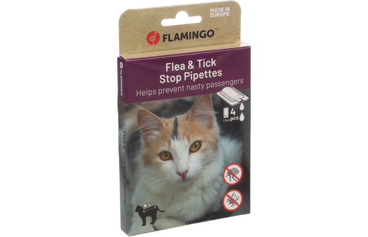 Flamingo Anti-parasietendruppels Batali Vlo & teek stop Pipet