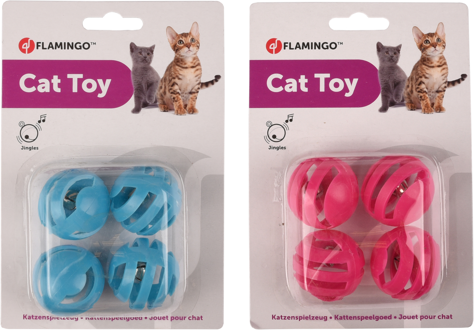 Flamingo Jouet Edin Balle Plusieurs couleurs