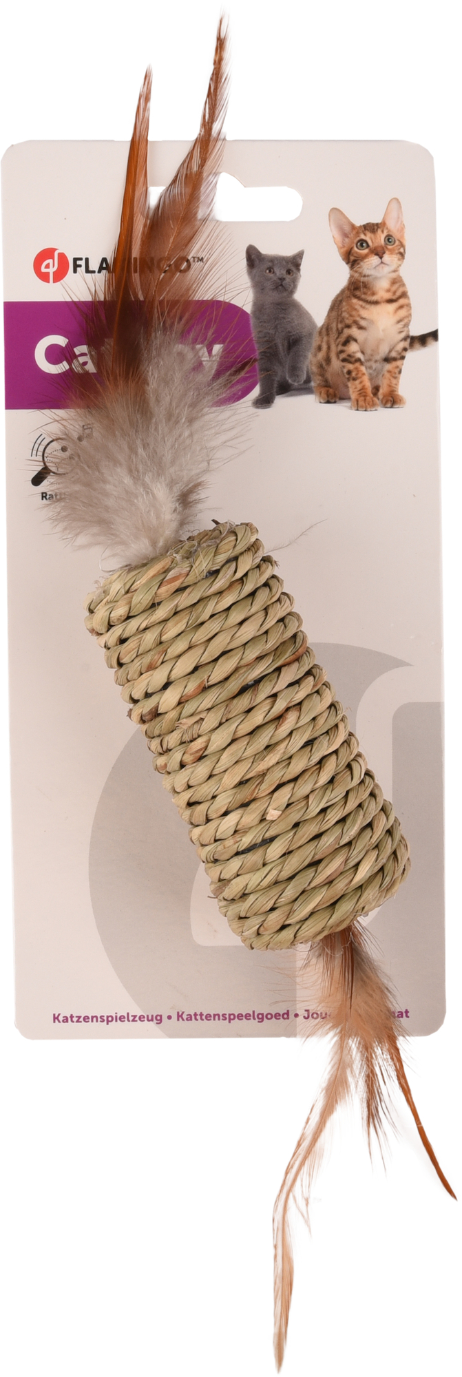 Flamingo Toy Babs Roll Brown