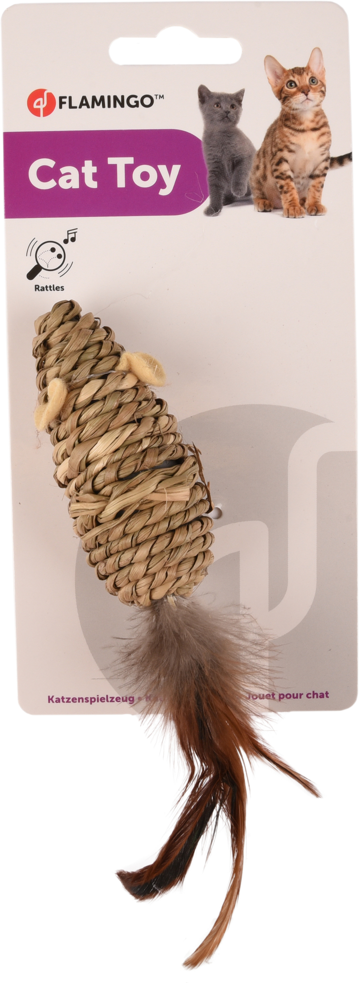 Flamingo Toy Babs Mouse Brown