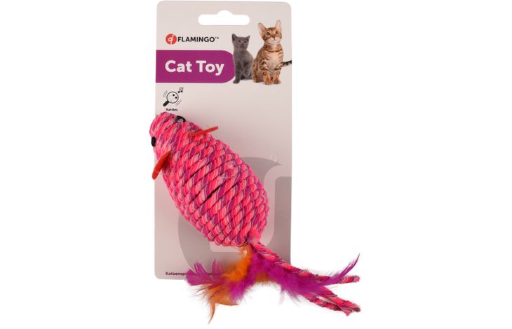 Flamingo Toy Bibi Mouse Fuchsia
