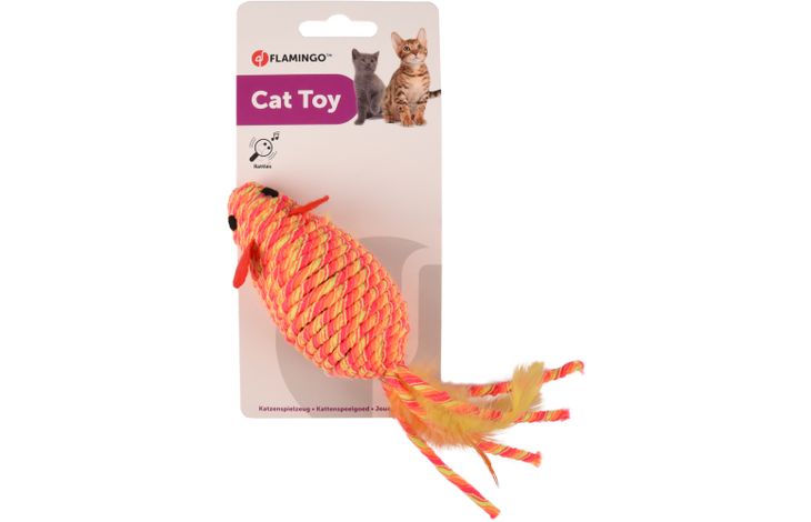 Flamingo Toy Bibi Mouse Orange