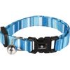 Halsband Kätzchen Alfry Mehrere Farben Blau, Hellblau, Weiß Streifen
