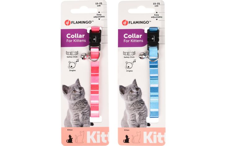 Flamingo Halsband Kätzchen Alfry Mehrere Farben