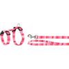 Harness with leash Kitten Alfry Multiple colours  Pink, Light pink, White Stripes