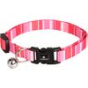 Halsband Alfry Mehrere Farben Rosa, Hellrosa, Weiß Streifen