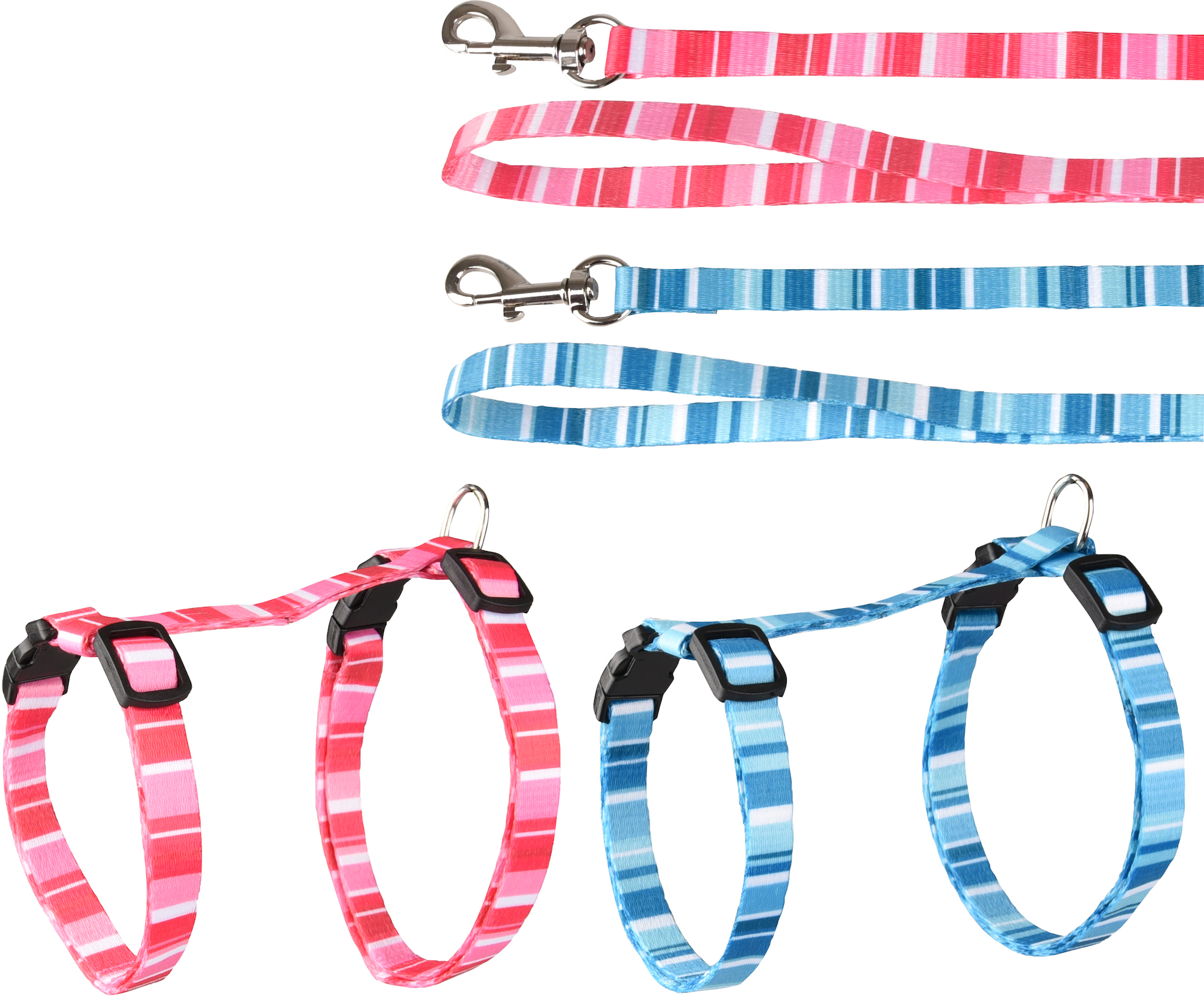 Flamingo Geschirr mit Leine Alfry Mehrere Farben