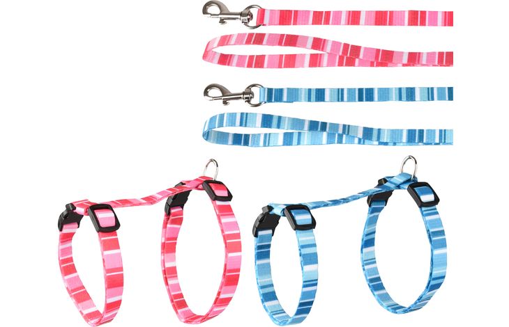 Flamingo Geschirr mit Leine Alfry Mehrere Farben