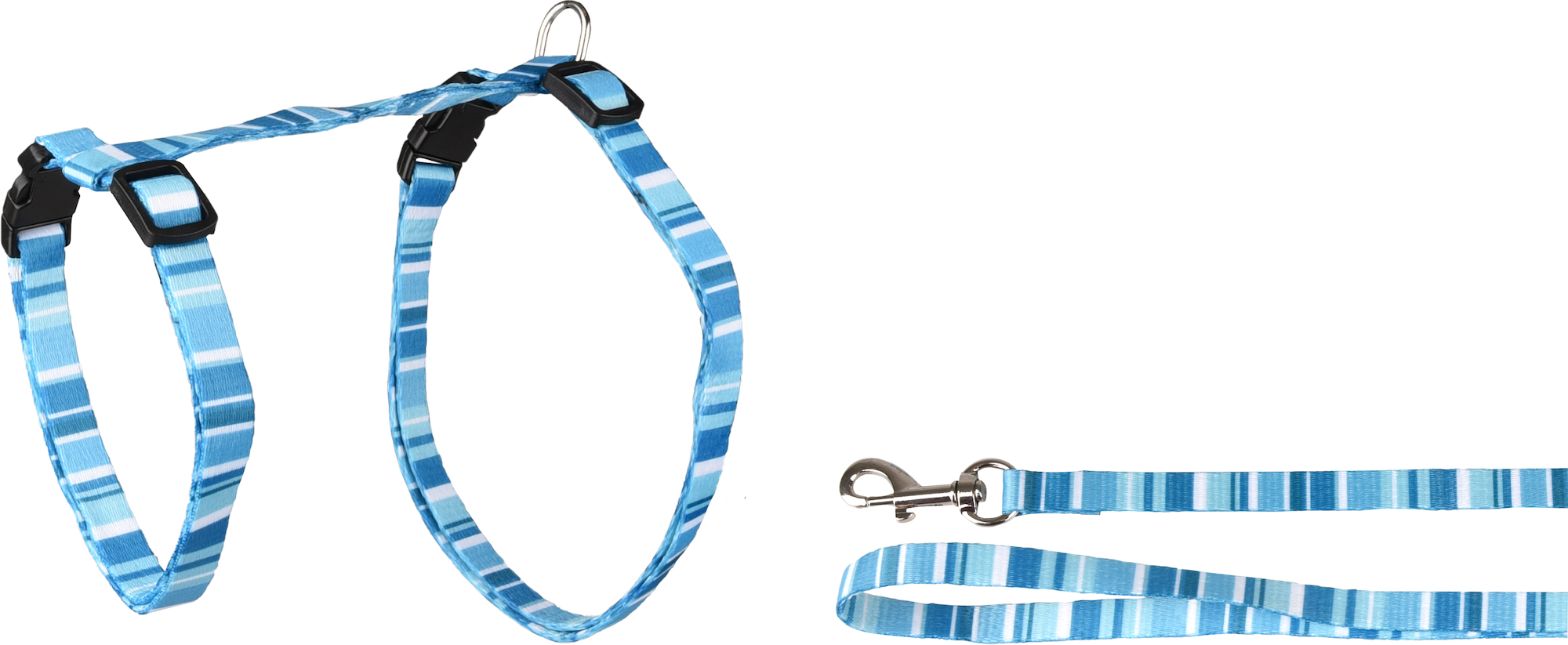 Flamingo Harnas met looplijn Alfry Meerdere kleuren