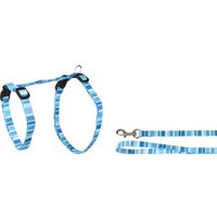 Flamingo Harnas met looplijn Alfry Meerdere kleuren