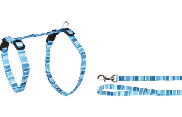 Flamingo Harnas met looplijn Alfry Meerdere kleuren