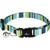 Halsband Amira Mehrere Farben Blau, Türkis, Weiß, Grün, Schwarz Streifen