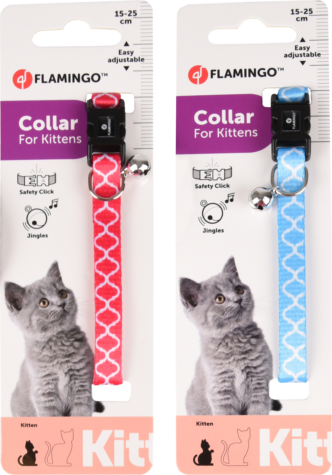 Flamingo Collar Kitten Amsi Multiple colours