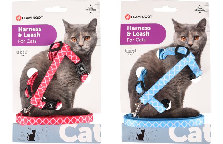 Flamingo Harness with leash Amsi Multiple colours