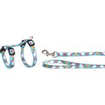 Harness with leash Kitten Arwen Light blue