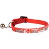 Halsband voor kittens Nanou Meerdere kleuren Rood, Oranje, Wit, Roze, Grijs Visgraat, Kat