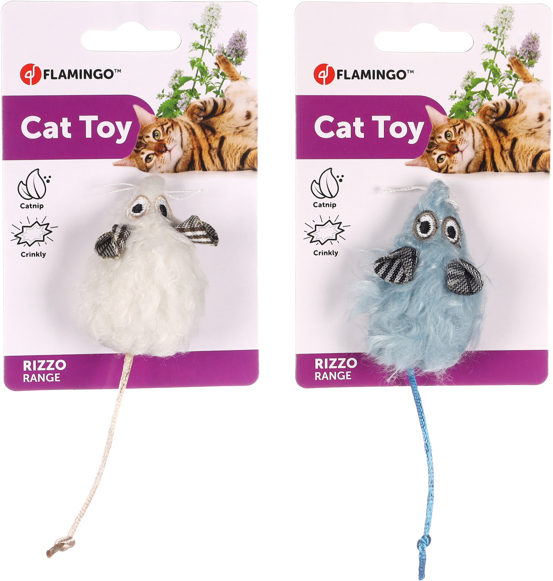 Flamingo Toy Rizzo Mouse Multiple colours