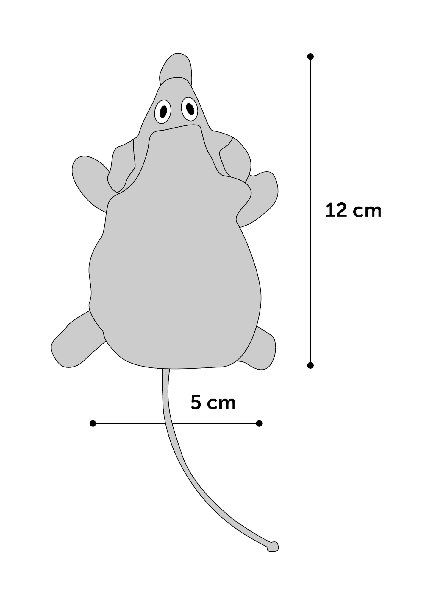 Flamingo Toy Rizzo Mouse Multiple colours