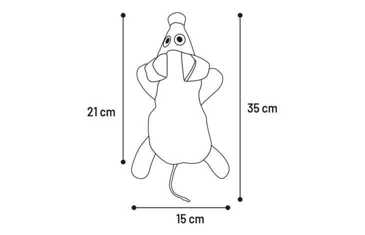 Flamingo Toy Rizzo Mouse Multiple colours