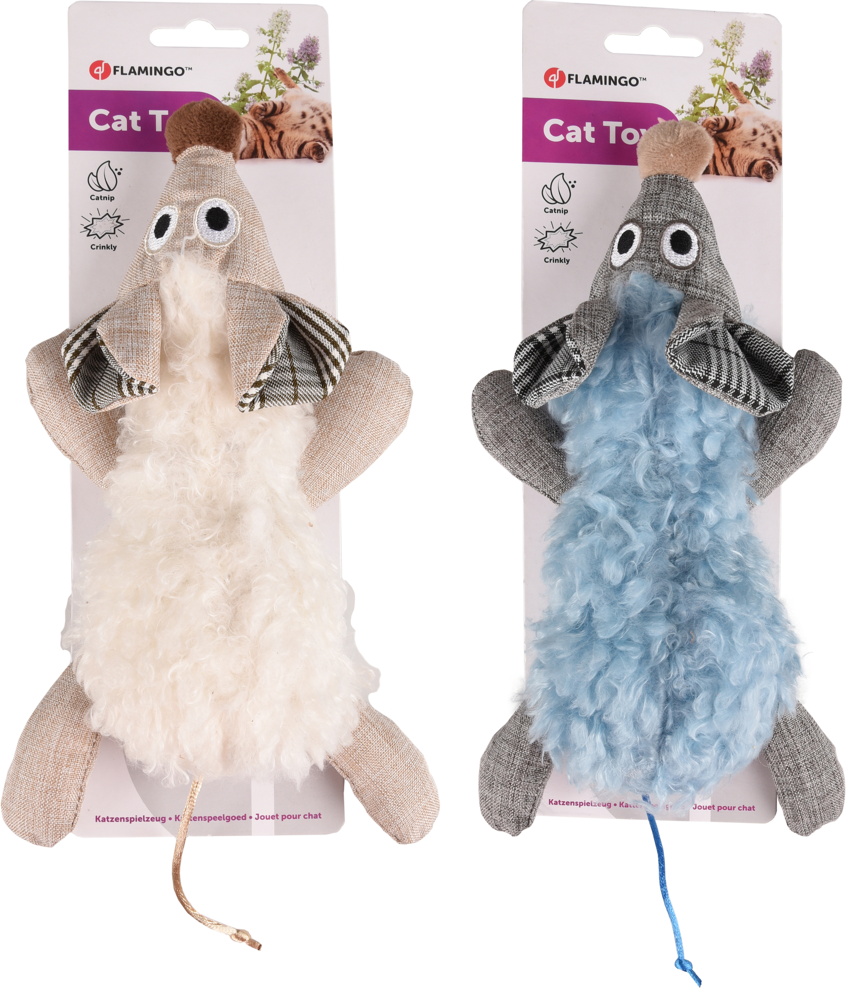 Flamingo Toy Rizzo Mouse Multiple colours