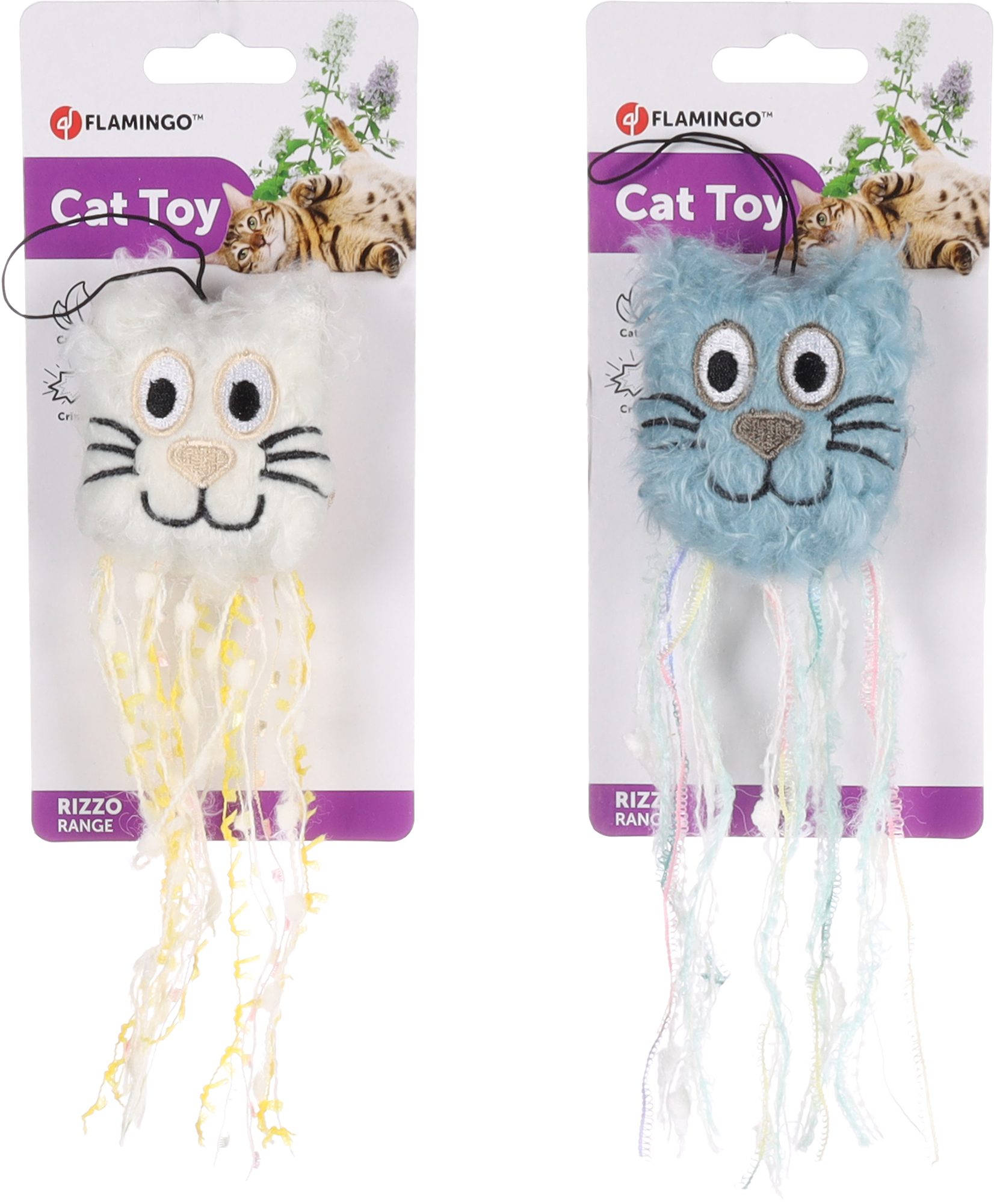 Flamingo Toy Rizzo Cat Multiple colours